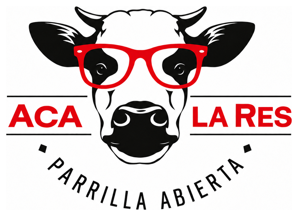 Logotipo Aca La Res - Diseñado por Fly Comunicación