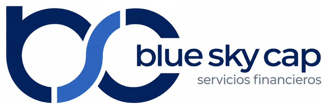 Logotipo Blue Sky Cap - Diseñado por Fly Comunicación