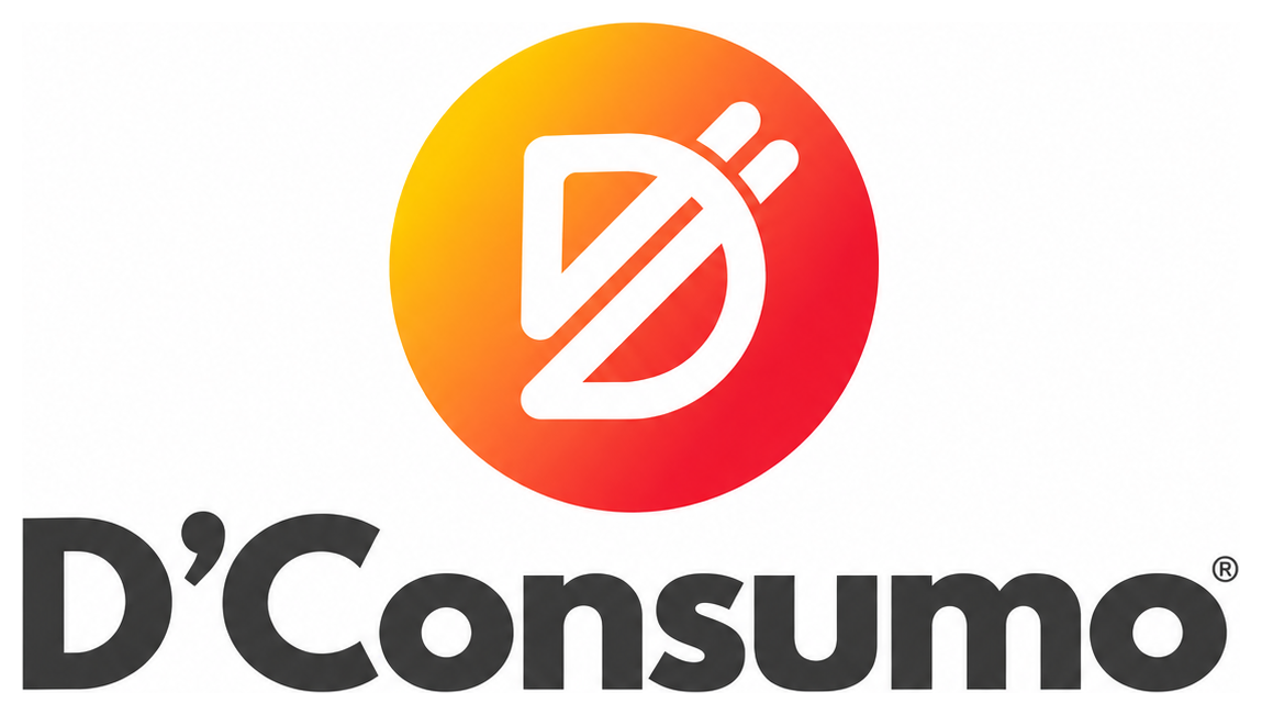 Logotipo D Consumo - Diseñado por Fly Comunicación