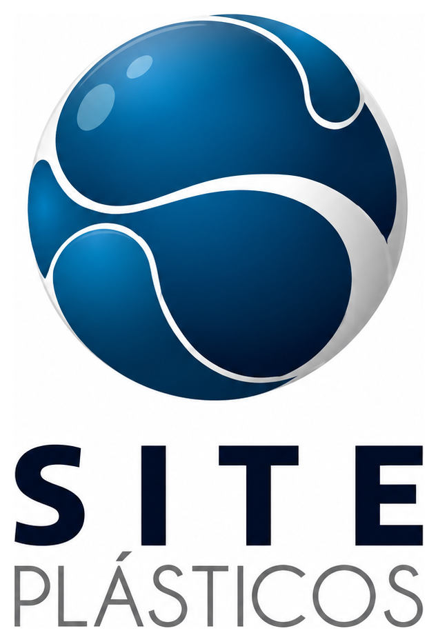 Logotipo Site Plásticos - Diseñado por Fly Comunicación