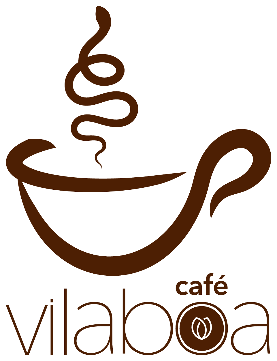 Logotipo Café Vilaboa - Diseñado por Fly Comunicación