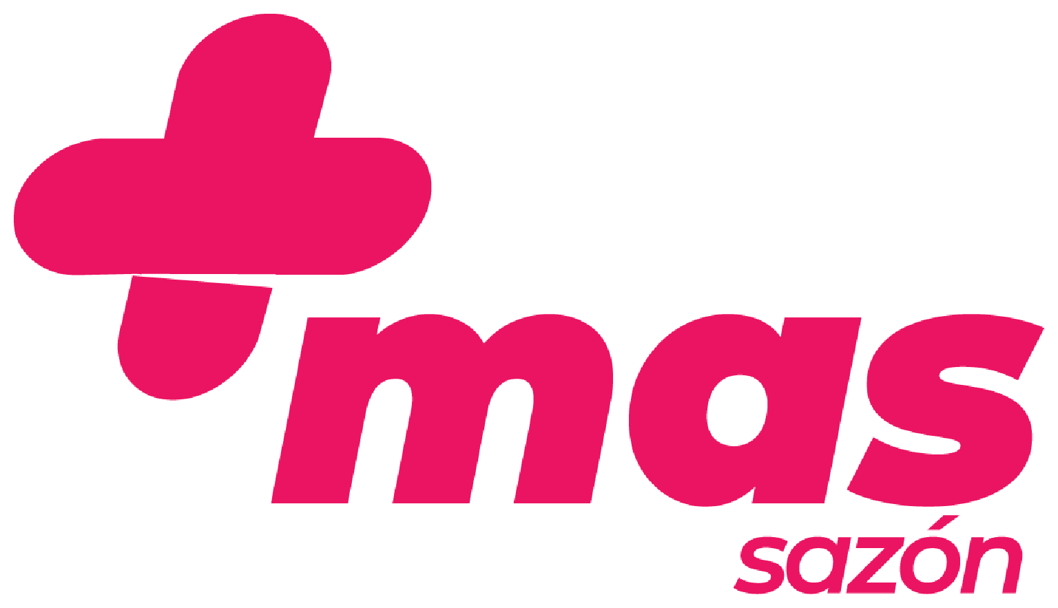 Logotipo +Mas Sazón - Diseñado por Fly Comunicación