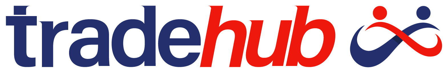 Logotipo TradeHub - Diseñado por Fly Comunicación