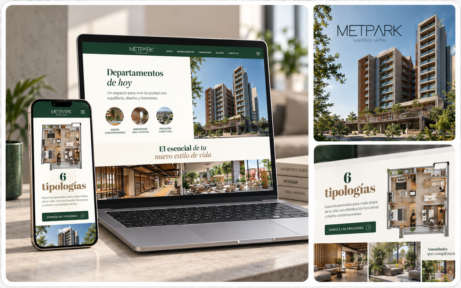 Metpark Galerías Living - METPARK